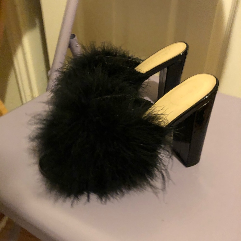 furry Kloset Envy heels